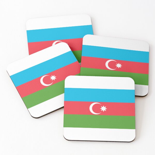 Item preview, Azerbaijan flag designed and sold by John Gault.