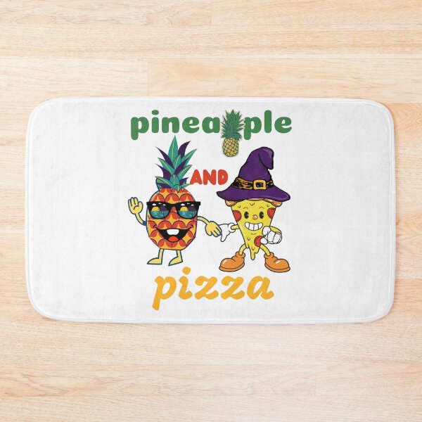 Item preview,  pineapple and pizza designed and sold by Eman4design.