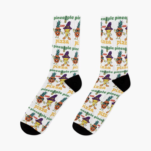Item preview,  pineapple and pizza designed and sold by Eman4design.
