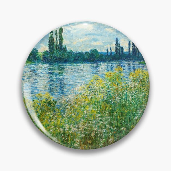 Item preview, Banks of the Seine by Claude Monet designed and sold by ChelleCreate.