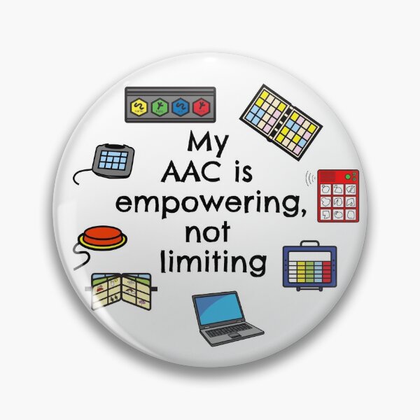 Item preview, My AAC is empowering, not limiting designed and sold by AAC-users-shop.