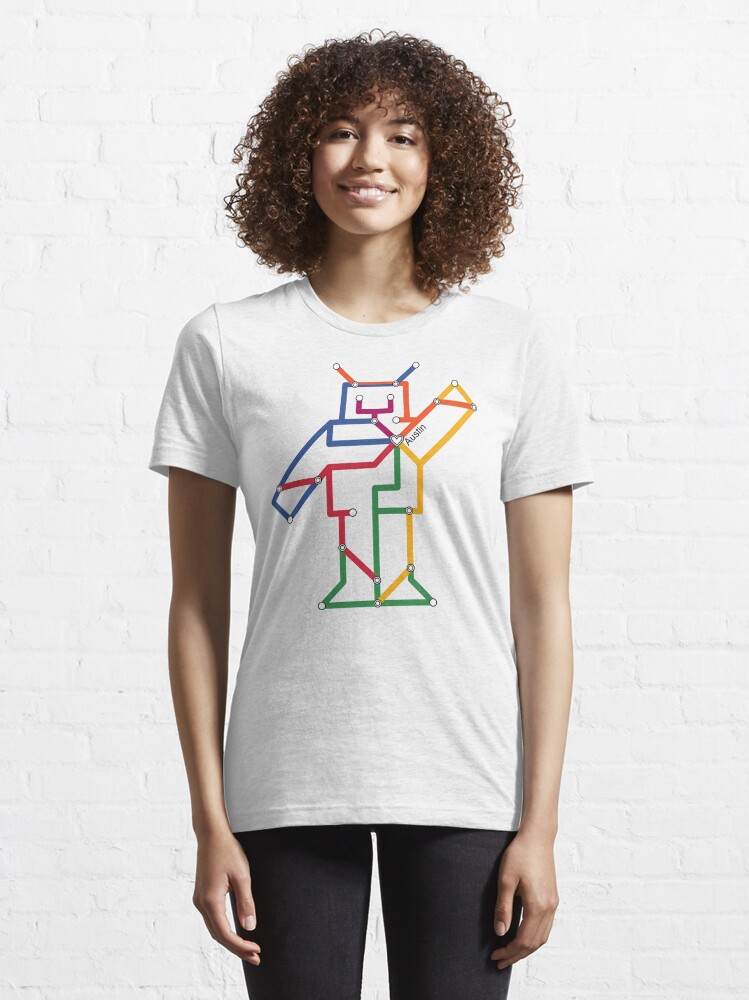 Alternate view of Robot: Austin Essential T-Shirt