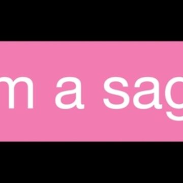 Artwork thumbnail, Sorry, I'm A Sagittarius Pink Phone Message by OldDannyBrown