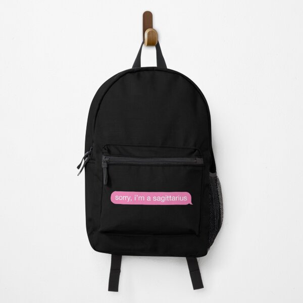 Item preview, Sorry, I'm A Sagittarius Pink Phone Message designed and sold by OldDannyBrown.