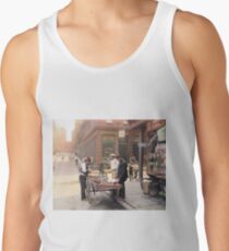 Clam seller on Mulberry Bend, New York, ca 1900 Men's Tank Top