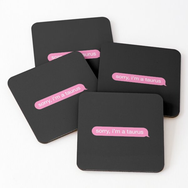 Item preview, Sorry, I'm A Taurus Pink Phone Message designed and sold by OldDannyBrown.
