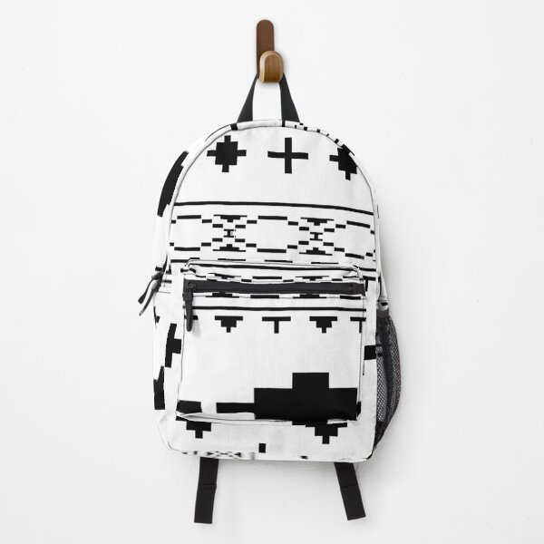 Artikelvorschau, Pixel Aztec Monochrom entworfen und verkauft von ArashiiGames.