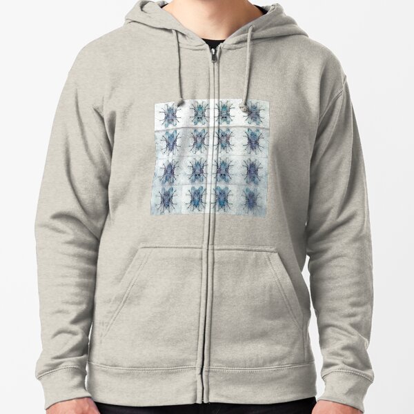 Fly Paper Zipped Hoodie