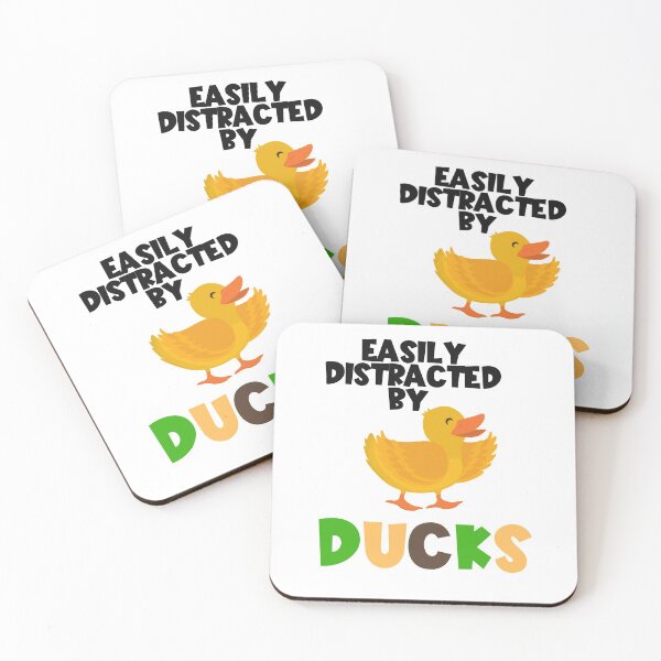 Item preview, Easily Distracted By Ducks, Got My Ducks In A Row designed and sold by SportyDogShop.