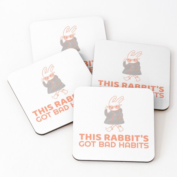 Item preview, This Rabbit's Got Bad Habits designed and sold by SweetLouiseTees.
