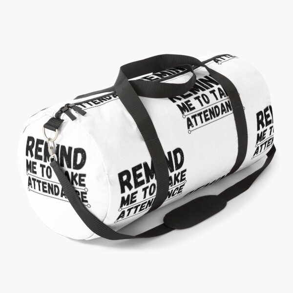 Item preview, remind me to take attendance designed and sold by ronaldsonou.