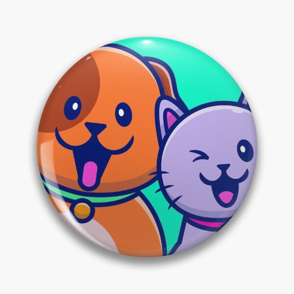 Item preview, Cute cat and dog designed and sold by LebrehDesign.