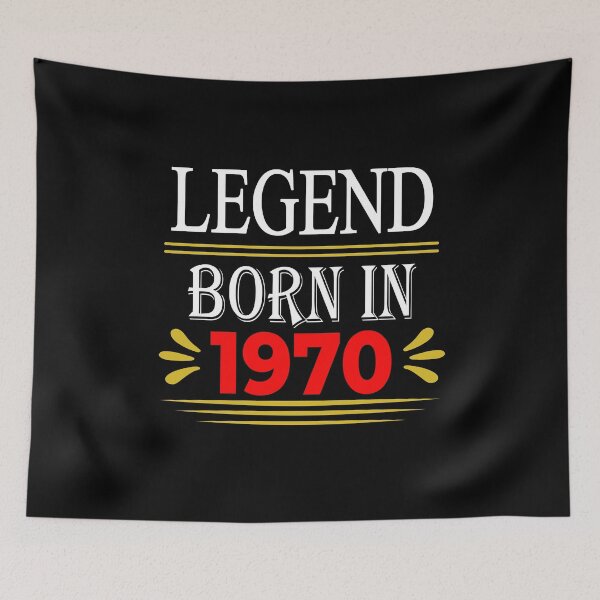 Item preview, Legend Born In 1970 designed and sold by ZiesMerch.