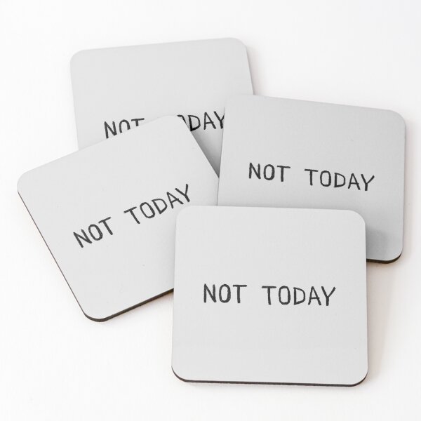 Item preview, Fox Shiver™ - Not Today designed and sold by Fox Shiver.