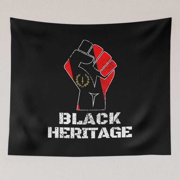 Item preview, African American Heritage Flag 1967 designed and sold by MagicBoutique.