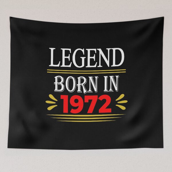 Item preview, Legend Born In 1972 designed and sold by ZiesMerch.