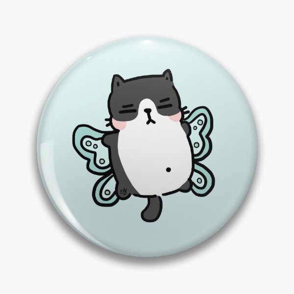 Item preview, Black and White Fairy Cat designed and sold by Atelier CM.