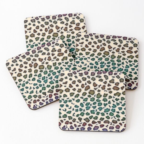 Item preview, Leopard Rainbow Print Art Pattern Design designed and sold by Zareen Sayyed.