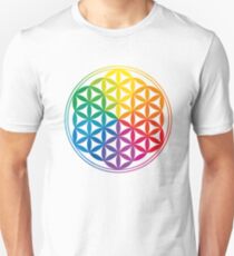 Flower Of Life, Sacred Geometry, Yoga Unisex T-Shirt