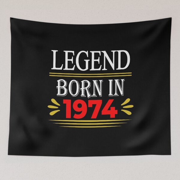 Item preview, Legend Born In 1974 designed and sold by ZiesMerch.