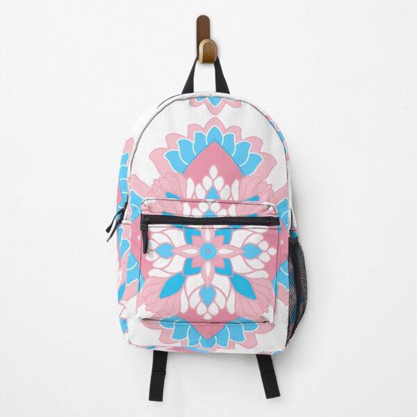 Item preview, Trans Pride Lily Lotus Mandala designed and sold by Siren-Cedes.