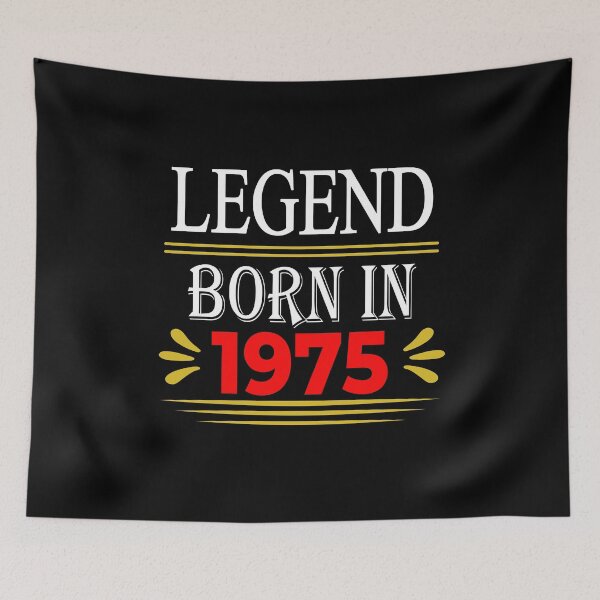 Item preview, Legend Born In 1975 designed and sold by ZiesMerch.