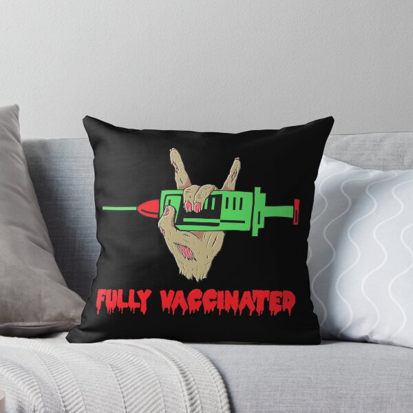 Item preview, Fully Vaccinated Halloween Zombie I designed and sold by Lemon Pepper.