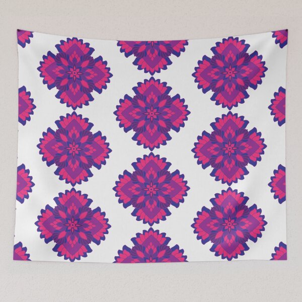 Item preview, Biexual Pride Lily Lotus Mandala designed and sold by Siren-Cedes.