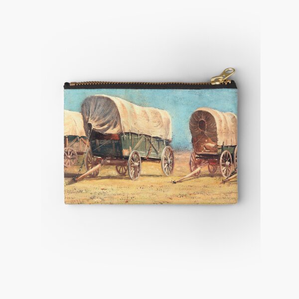 Item preview, Study of Covered Wagons (possibly 1871) by Samuel Colman designed and sold by LenaShines.