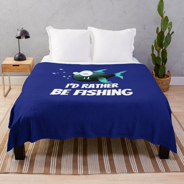Item preview, Funny I'd Rather Be Fishing  designed and sold by FreedomUniverse.