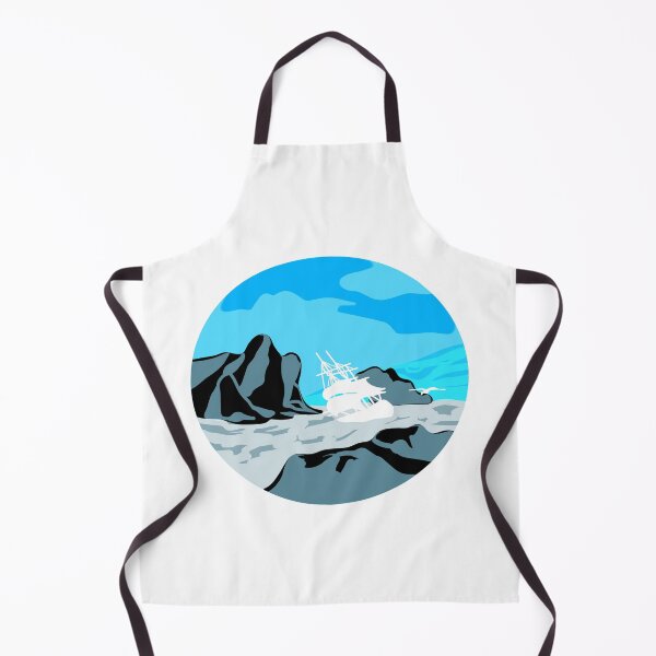 Item preview, Peace at the Bloody Ocean - Dark Ocean Illustration designed and sold by DuqueJ.