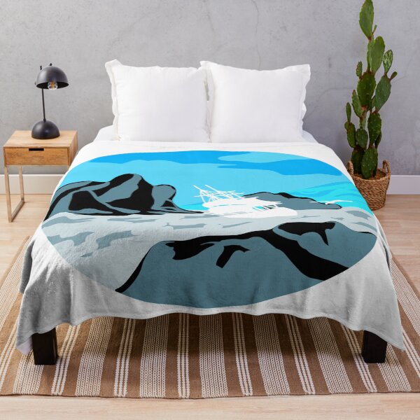 Item preview, Peace at the Bloody Ocean - Dark Ocean Illustration designed and sold by DuqueJ.