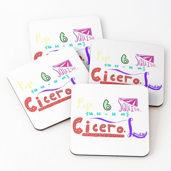 Item preview, Pop, Six, Squish, Uh-hu, Cicero, Lipschitz designed and sold by AddyCats.
