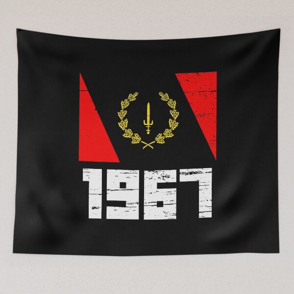 Item preview, African American Heritage Flag 1967 designed and sold by MagicBoutique.