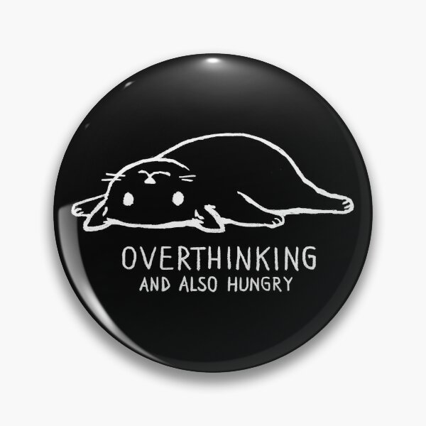 Item preview, Fox Shiver™ - Overthinking and Also Hungry designed and sold by Fox Shiver.