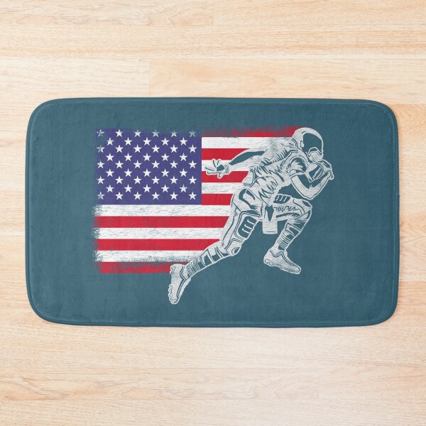 Item preview, American Football Player and Flag designed and sold by FontGraphics.
