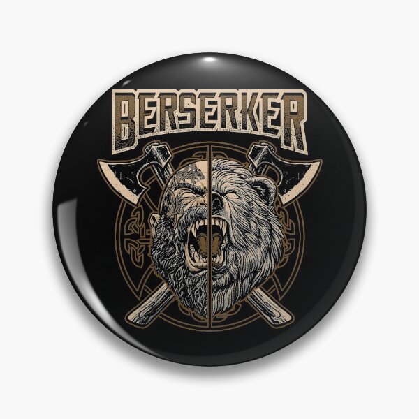 Item preview, Norse Viking Berserker Pagan Bear Warrior designed and sold by BluePagan.