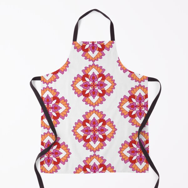 Item preview, Lesbian Pride Lily Lotus Mandala designed and sold by Siren-Cedes.
