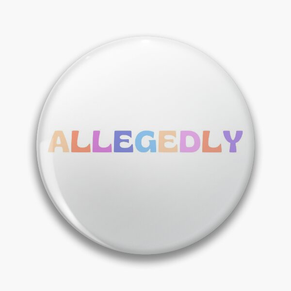 Item preview, Allegedly - lawyer gift (color) designed and sold by PickaSticka.