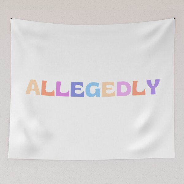 Item preview, Allegedly - lawyer gift (color) designed and sold by PickaSticka.