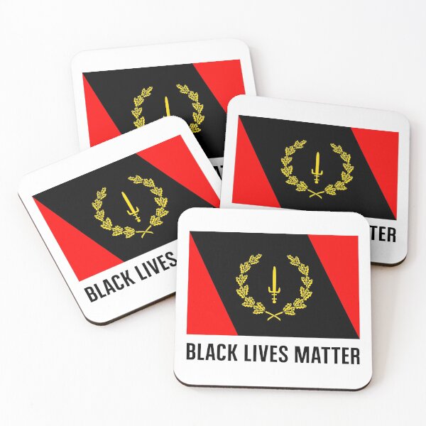 Item preview, African American Heritage Flag - Black Lives Matter designed and sold by MagicBoutique.