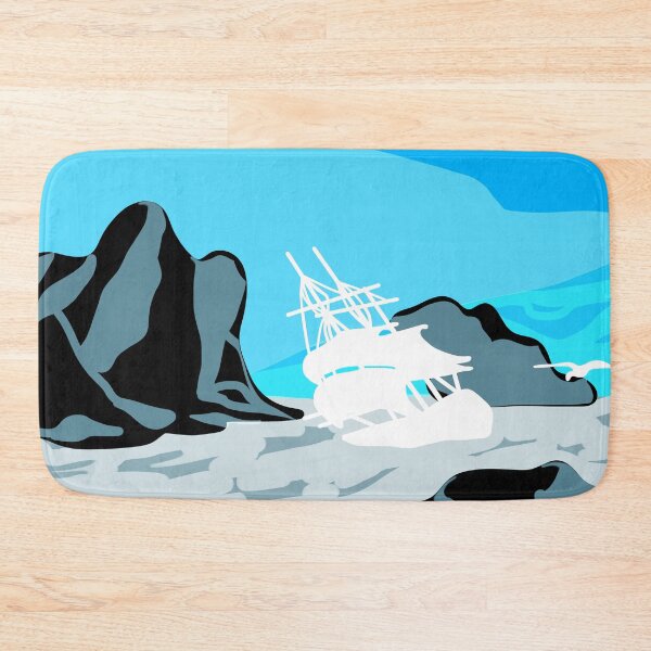 Item preview, Peace at the Bloody Ocean - Dark Ocean Illustration designed and sold by DuqueJ.
