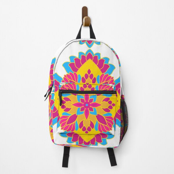 Item preview, Pansexual Pride Lily Lotus Mandala designed and sold by Siren-Cedes.