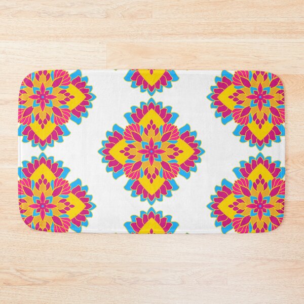 Item preview, Pansexual Pride Lily Lotus Mandala designed and sold by Siren-Cedes.