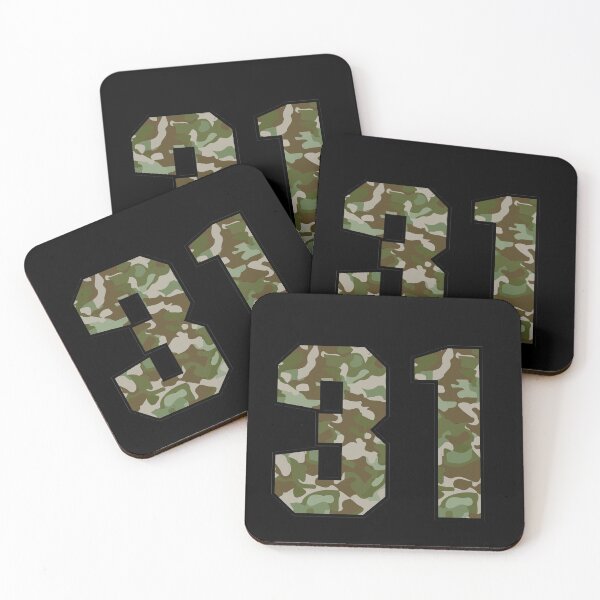 Item preview, Army Camouflage Number Thirty-one Soldiers Lucky Number 31 designed and sold by Urosek.