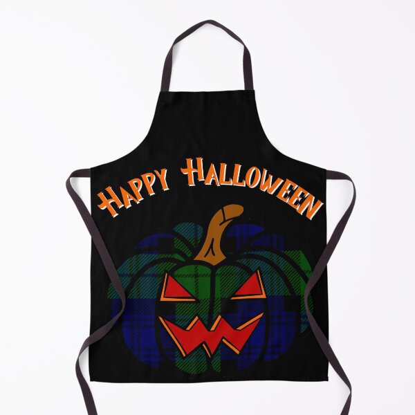 Item preview, Happy Halloween Yer Sassenach! | Campbell Tartan Pumpkin designed and sold by NineSevenFour.