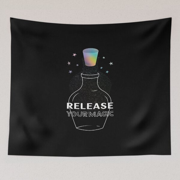 Item preview, Release Your Magic (dark) designed and sold by Quirkdom.