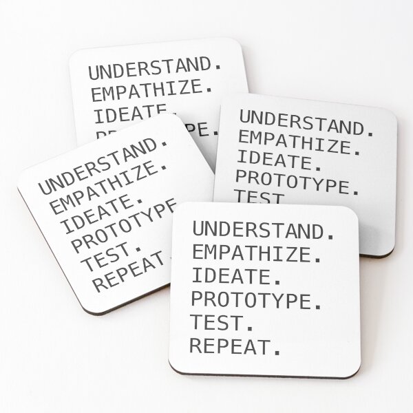Item preview, Understand. Empathize. Ideate. Prototype. Test. Repeat. designed and sold by Ashley Worsham.