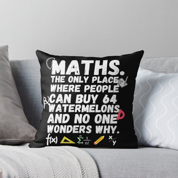 Item preview, math the only place where people buy 64 watermelons and no one wonders why. designed and sold by ronaldsonou.