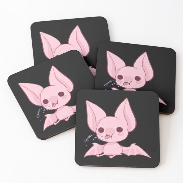 Item preview, small pink bat designed and sold by sirineab.